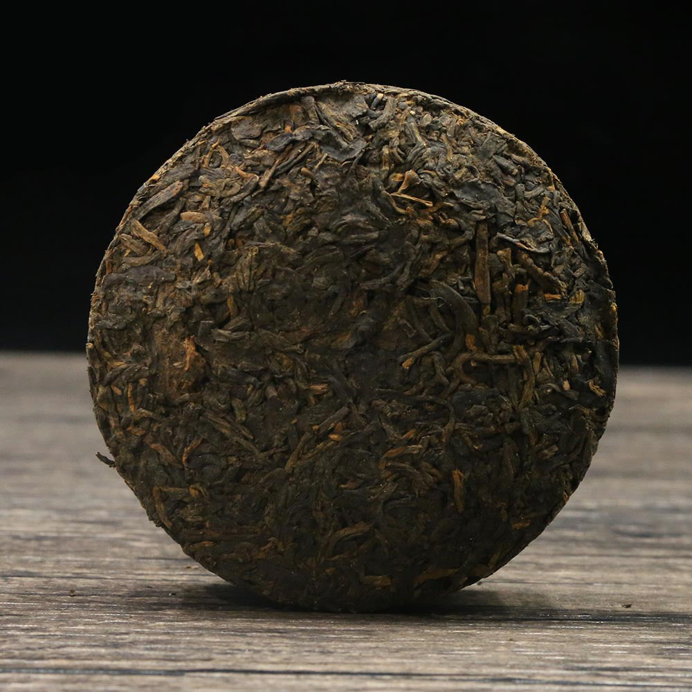 2014 GuangXi Sanhe Dark Tea "Liupao Tea Cake 0207" Premium Golden Flower Tea