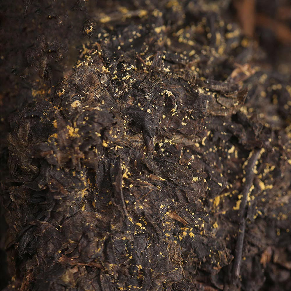 2023/2025 Golden Flower Tea Heicha Fucha Tea Brick Dark Tea From Hunan Anhua 318g