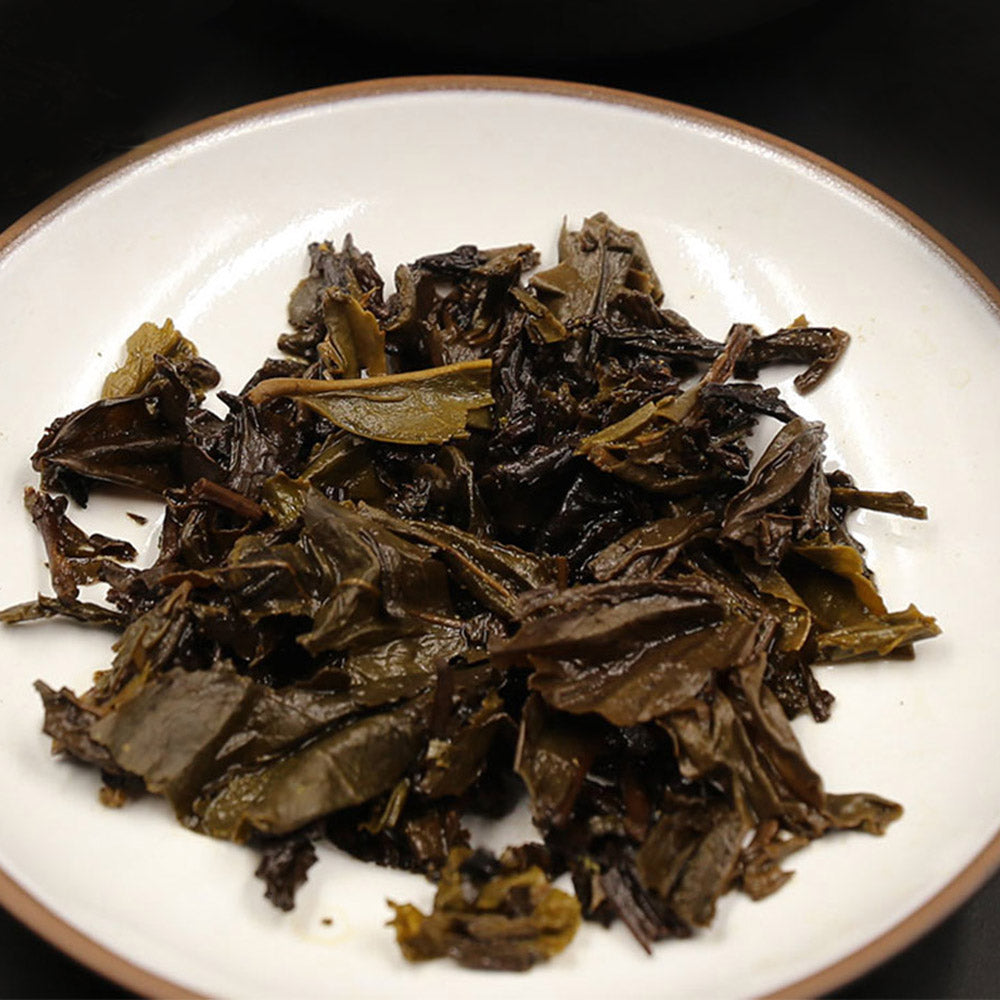 2023/2025 Golden Flower Tea Heicha Fucha Tea Brick Dark Tea From Hunan Anhua 318g
