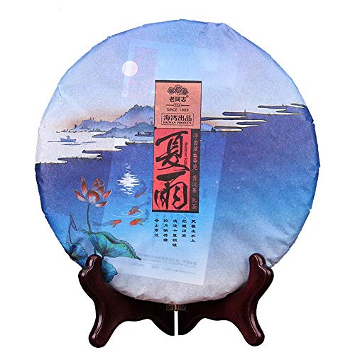 Haiwan 2016 Shu Pu-erh Tea "Summer" Four Seasons Tea Series "Xia Yu" Ripe Pu-erh Tea Cake 400g