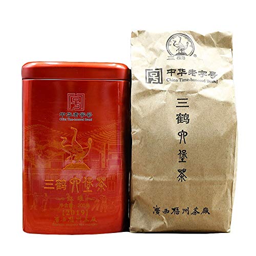 2017 GuangXi Sanhe Liupao Tea Dark Tea Loose Leaf Tea Box Tea 200g