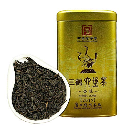 2018 Sanhe Liupao Tea Dark Tea Loose Leaf Tea Pot of Gold 200g