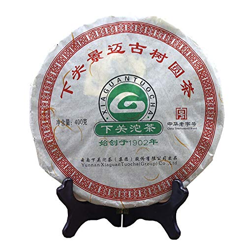 Xiaguan 2012 Raw Pu-erh Tea Yunnan Jingmai Mountain Ancient Tea Tree Sheng Pu-erh Tea Cake 400g