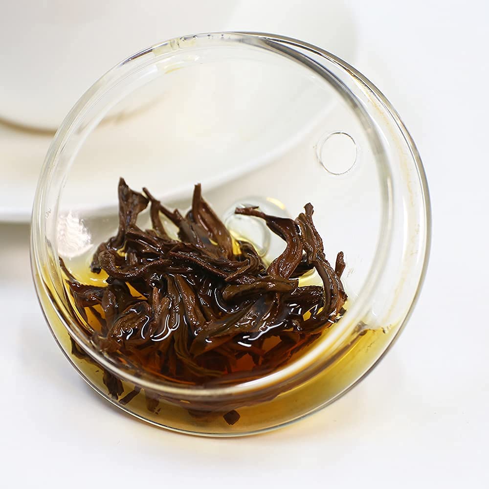 Chinese Tea Yunnan Black Tea Loose Leaf - Superfine Golden Monkey Tea Loose Leaf Black Tea- Rich Fruit Aroma - Loose Black Tea 4oz/113g