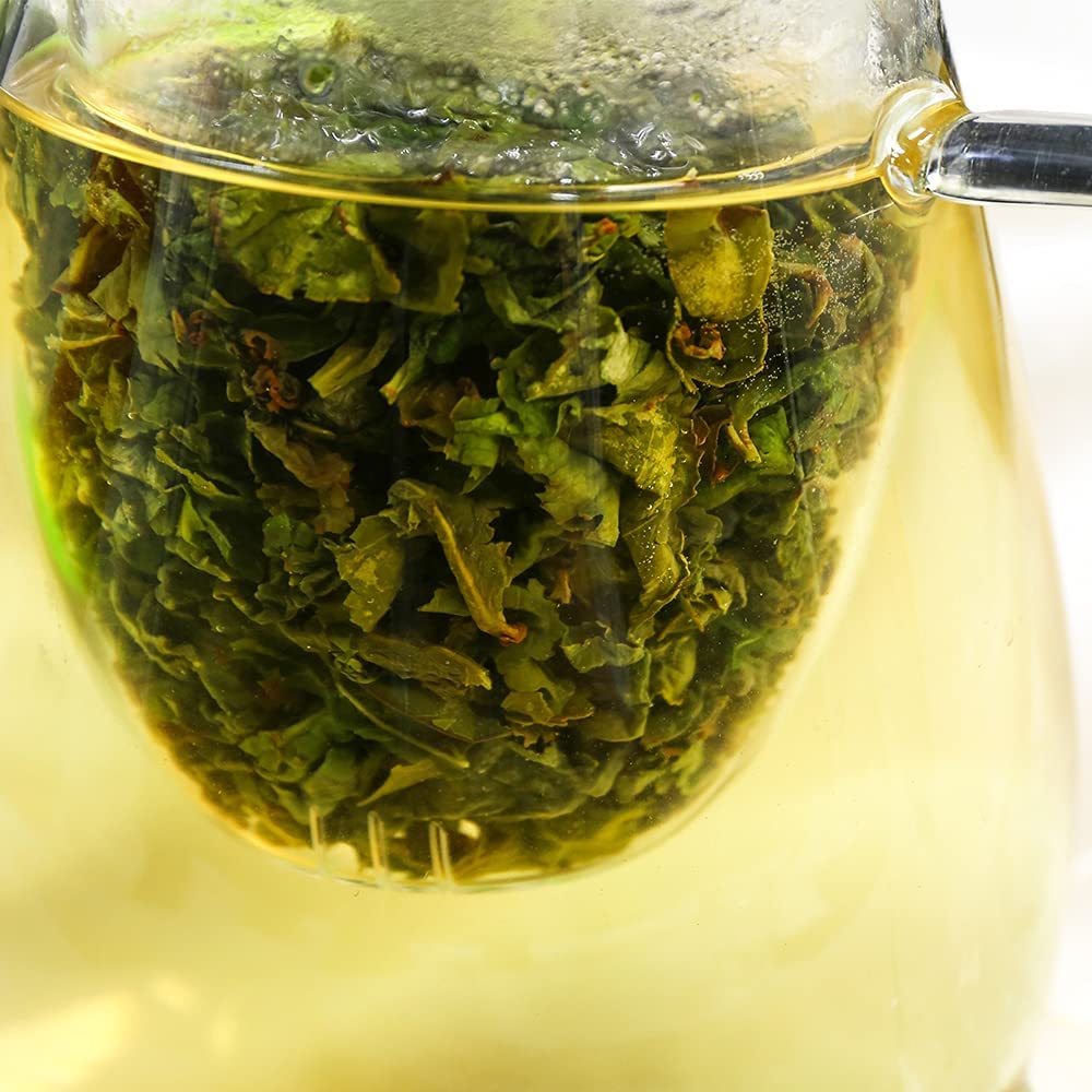 Tie Guan Yin Oolong Tea Loose Leaf Chinese Anxi Green Oolong Tea Gentle Orchid Aroma Premium Natural Iron Goddess of Mercy Help to Detox 4oz/113g