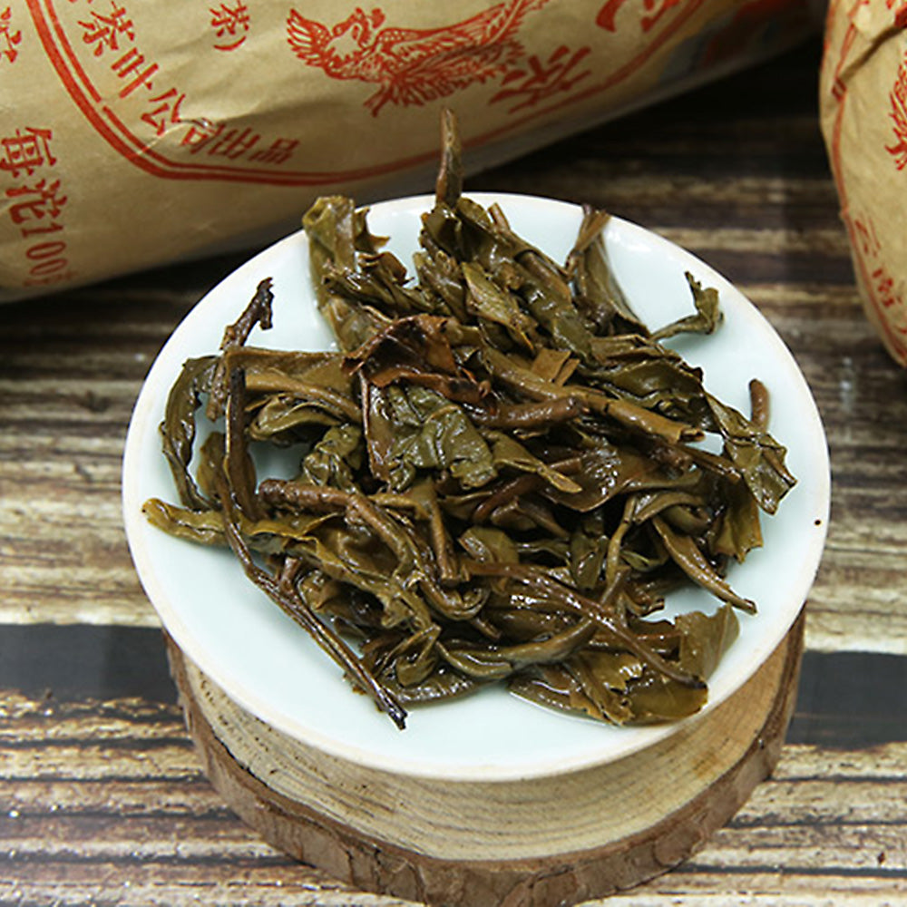 2007 Tulin 868 Raw Pu-erh Tea Loose Leaf Sheng Pu-erh Tuocha Aid Digestion