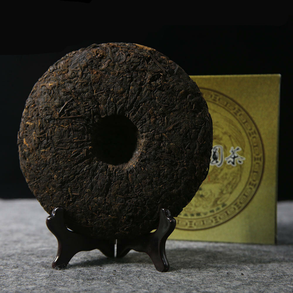 TuLin 2011 Ripe Pu-erh Tea "Ancient Tree Round Tea Cake" Five-Year Old Material Shu Pu-erh Tea 357g