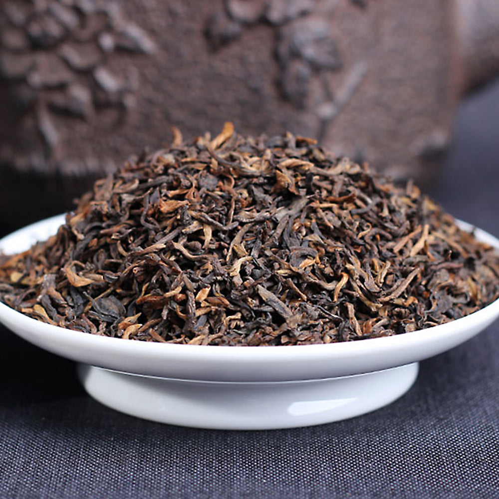 Haiwan 2018 Shu Pu-erh Tea Special Grade Loose Tea Ripe Pu-erh Tea 100g