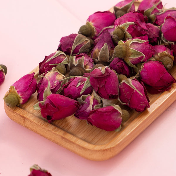 2022 Natural Dried Roses Tea Chinese Tea Rose Flowers Buds Scented Tea